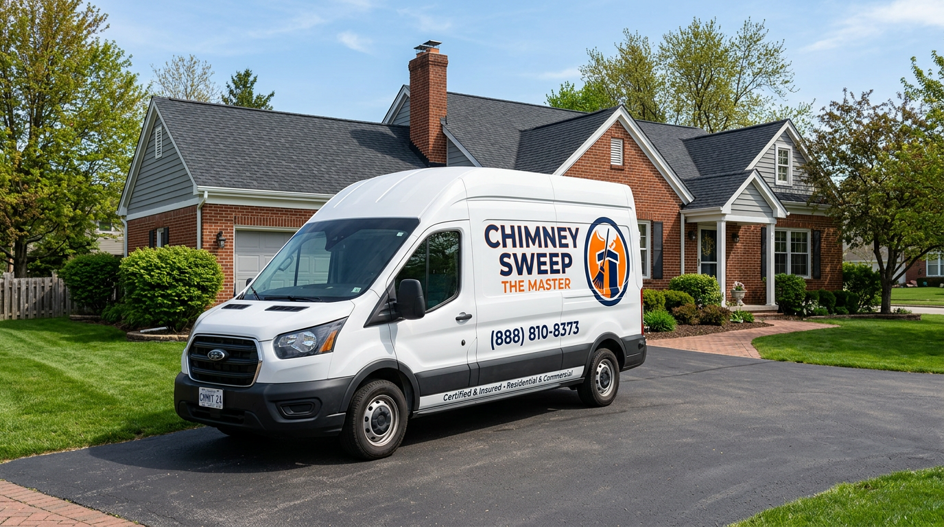 Chimney Sweep The Master branded service van