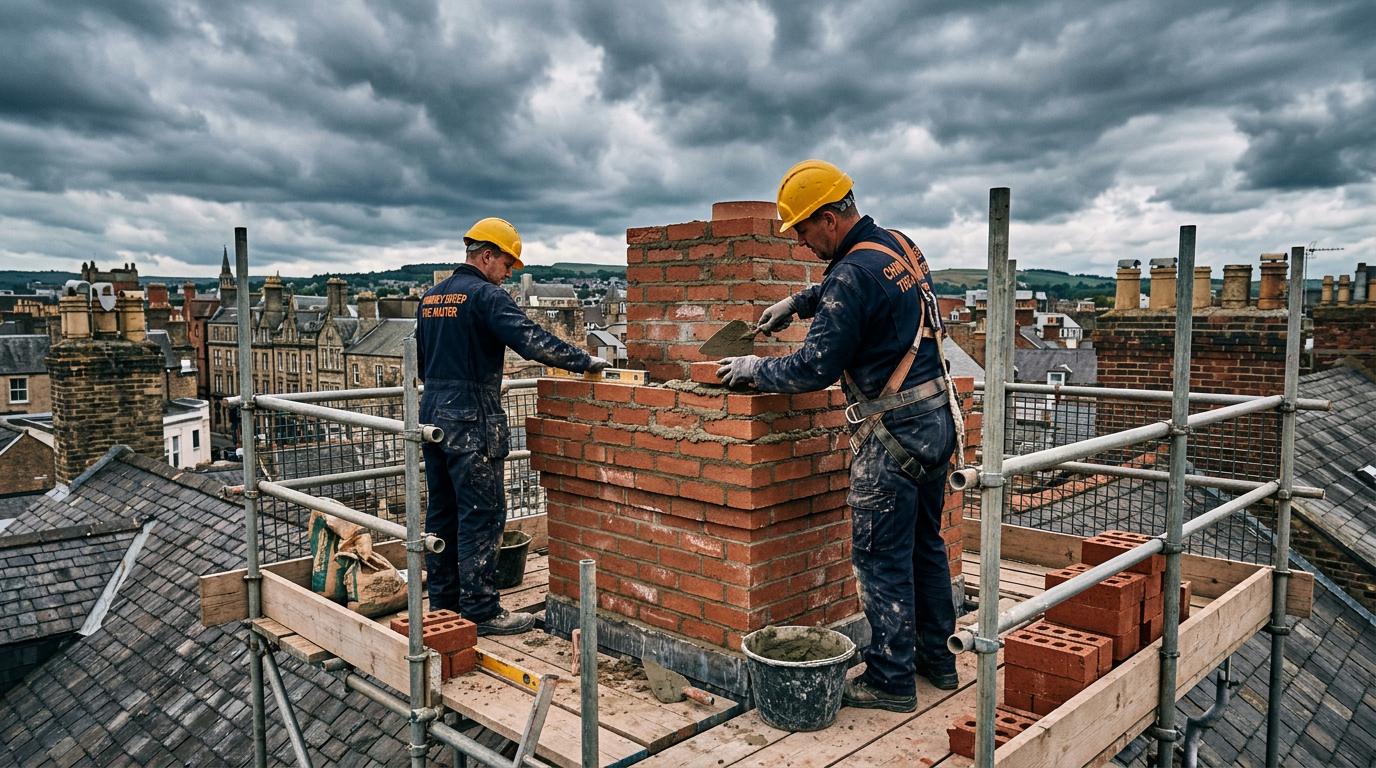 Chimney Rebuild in Austin